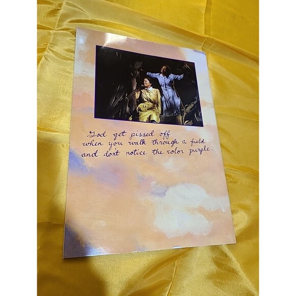 Oprah Winfrey Presents- The Color Purple. A New Musical- 12x9” Program - Picture 9 of 10